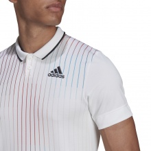 adidas Tennis-Polo Melbourne Freelift weiss Herren